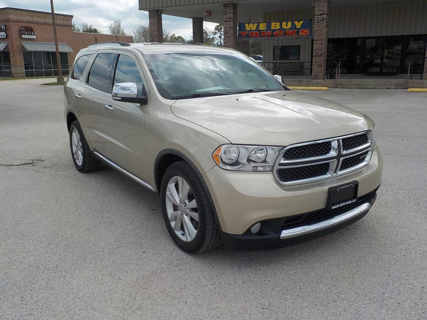 2011 Tan /Tan Dodge Durango (1D4SD4GT1BC) with an Hemi engine, Auto transmission, located at 1617 W Church Street, Livingston, TX, 77351, (936) 327-3600, 30.710995, -94.951157 - LOCAL ONE OWNER!! Can't get any nicer than this one!! Just come see for yourself! - Photo#1